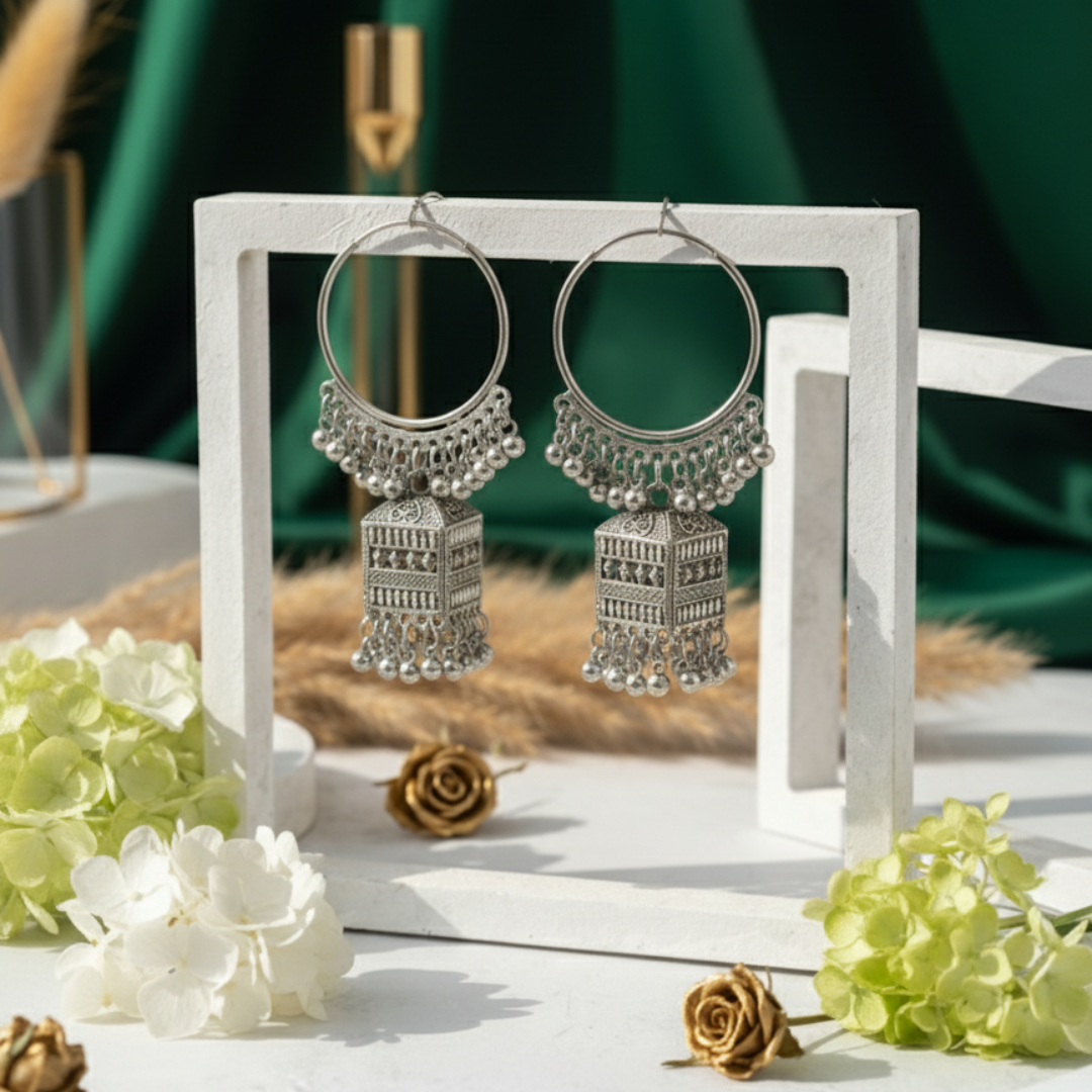 Noor Hoop Jhumkas